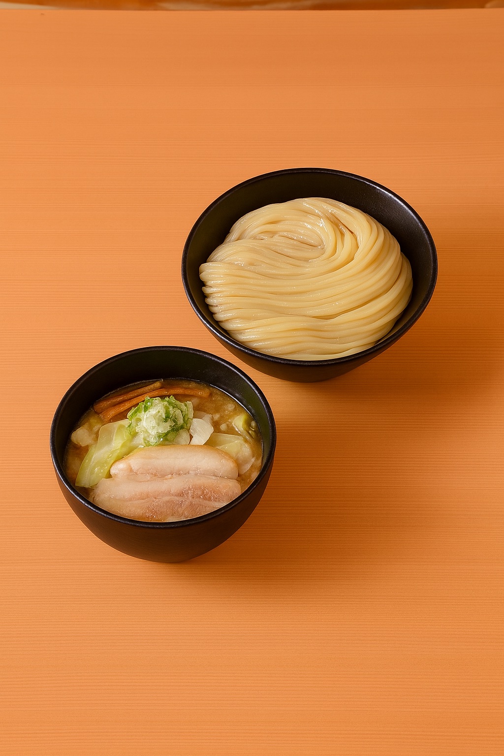 完成したラーメン